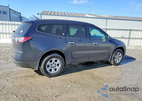 2015 Chevrolet Traverse Ls z USA, uszkodzony, nr VIN 1GNKRFED8FJ318486